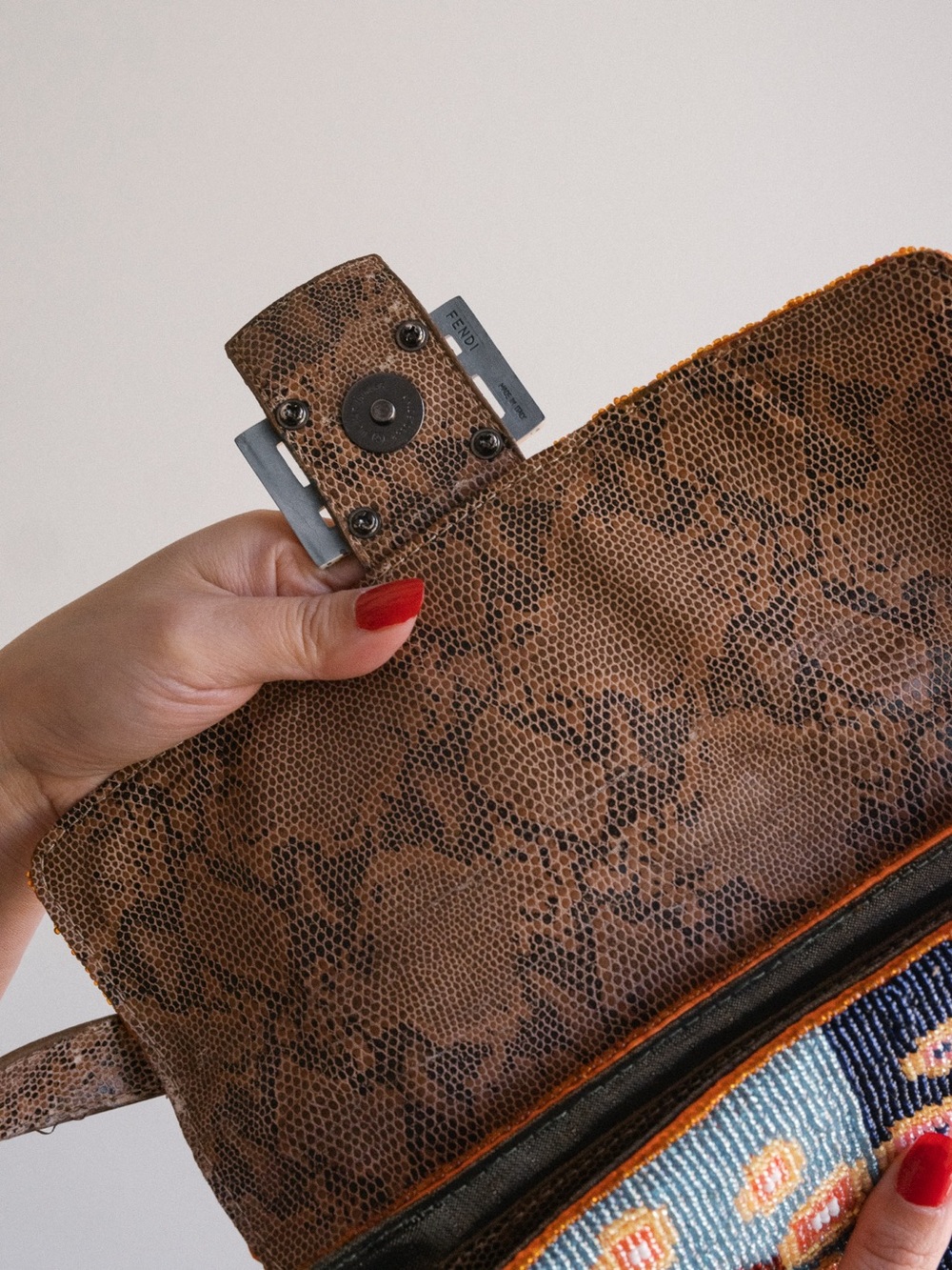 Fendi beaded baguette - Picture 7 of 9
